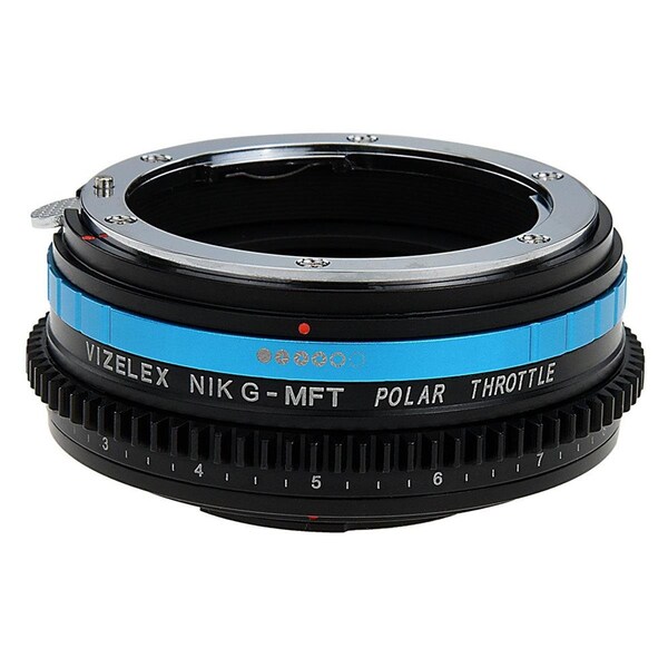 Fotodiox Vizelex Polar Throttle Lens Mount Adapter, Minolta MD-Type D-SLR Lens to Micro 4 by 3 - MD-MFT-P-PLRTHRTL