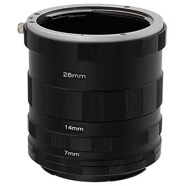 Fotodiox Macro Extension Tube Set for Sony Alpha A-Mount Mount SLR Camera - MACRO-TUBE-SNYA