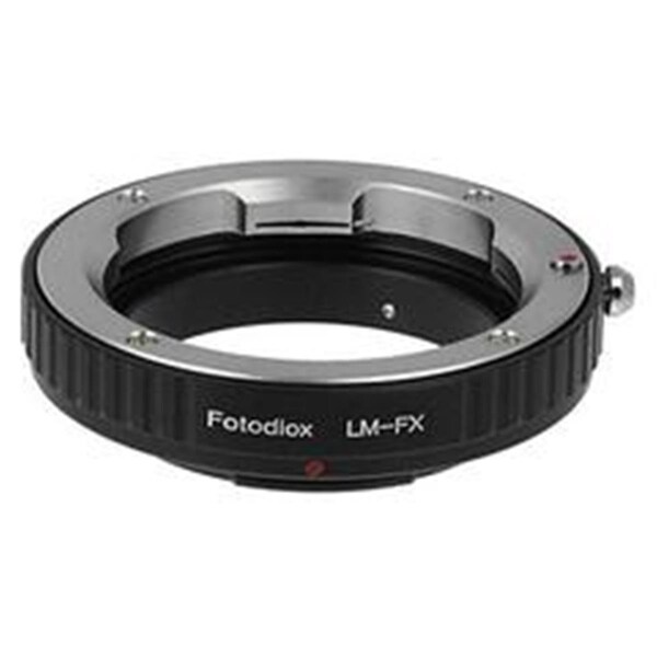 Fotodiox Lens Mount Adapter - Leica M Rangefinder Lens To Fujifilm X-Series Mirrorless Camera Body - LM-FXRF