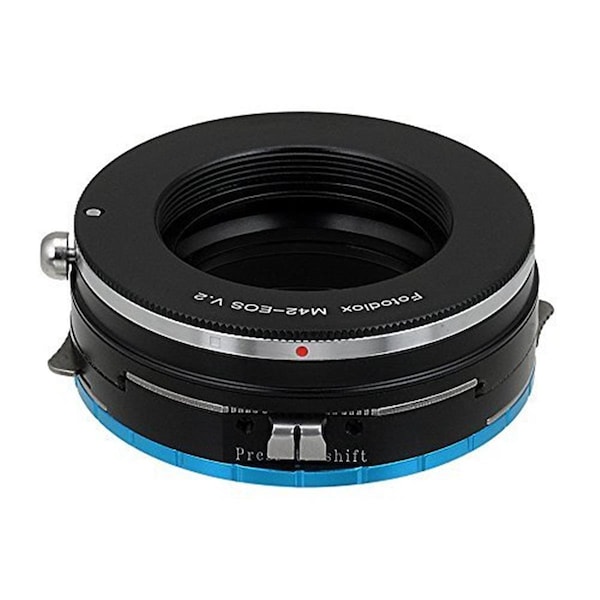 Fotodiox Pro Lens Mount Shift Adapter - M42 Screw Mount SLR Lens To Fujifilm X-Series Mirrorless Camera Body - M42-EOS-FXRF-P-SHFT