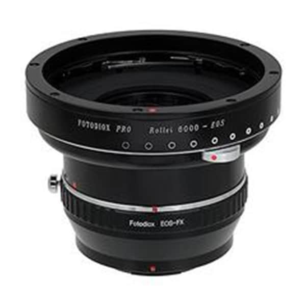 Fotodiox Pro Lens Mount Adapter - Rollei 6000 Series Lens To Fujifilm X-Series Mirrorless Camera Body - R6K-EOS-FXRF-P