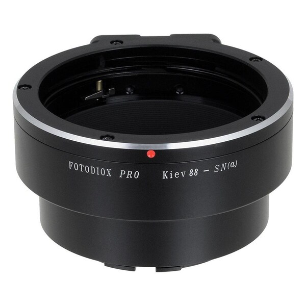 Fotodiox Pro Lens Mount Adapter - Kiev 88 SLR Lens To Sony Alpha A-Mount SLR Camera Body - K88-SNYA-PRO