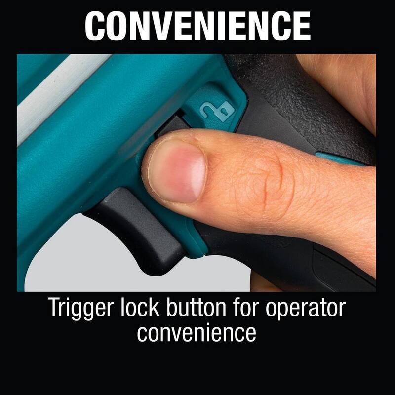 Makita 18V LXT Lithium-Ion 16-Gauge Inalámbrico 2-1/2 in. Clavadora Recta para Acabados (Herramienta Únicamente) - XNB02Z