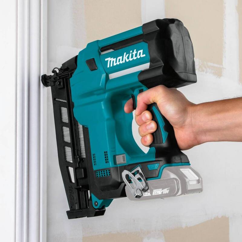 Makita 18V LXT Lithium-Ion 16-Gauge Inalámbrico 2-1/2 in. Clavadora Recta para Acabados (Herramienta Únicamente) - XNB02Z