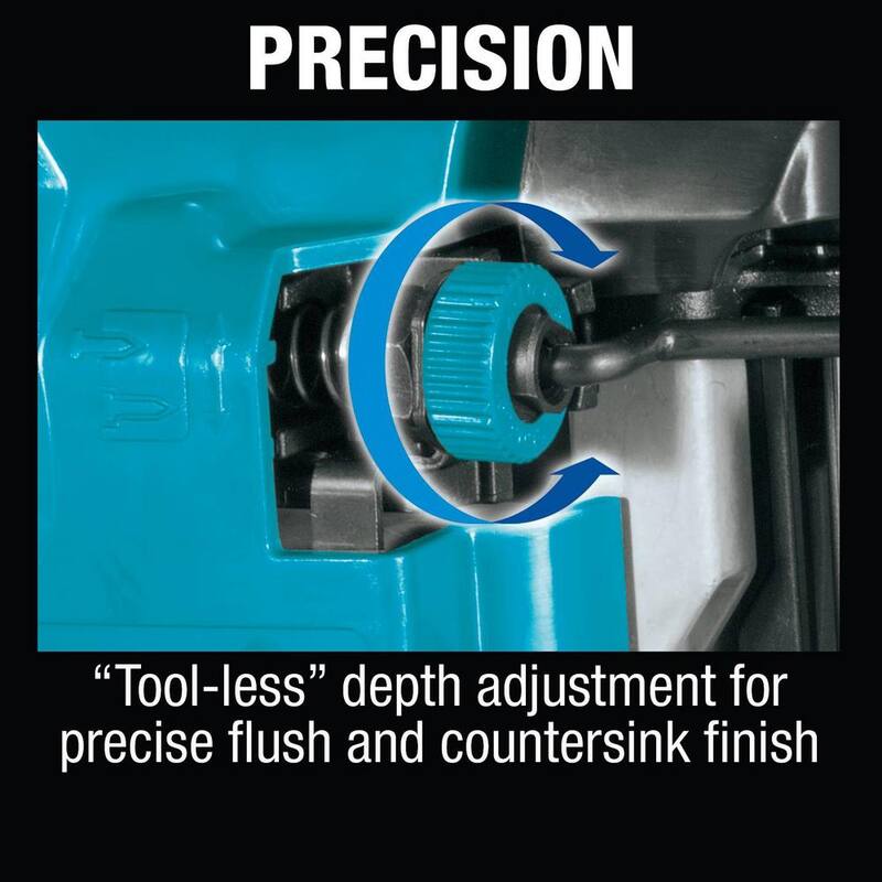 Makita 18V LXT Lithium-Ion 16-Gauge Inalámbrico 2-1/2 in. Clavadora Recta para Acabados (Herramienta Únicamente) - XNB02Z