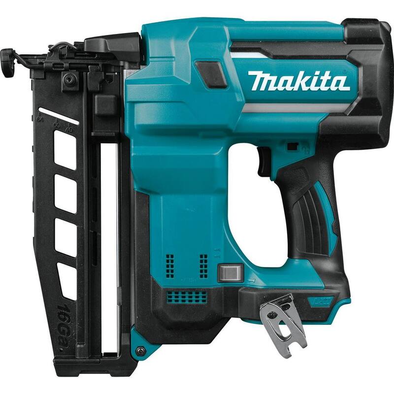 Makita 18V LXT Lithium-Ion 16-Gauge Inalámbrico 2-1/2 in. Clavadora Recta para Acabados (Herramienta Únicamente) - XNB02Z