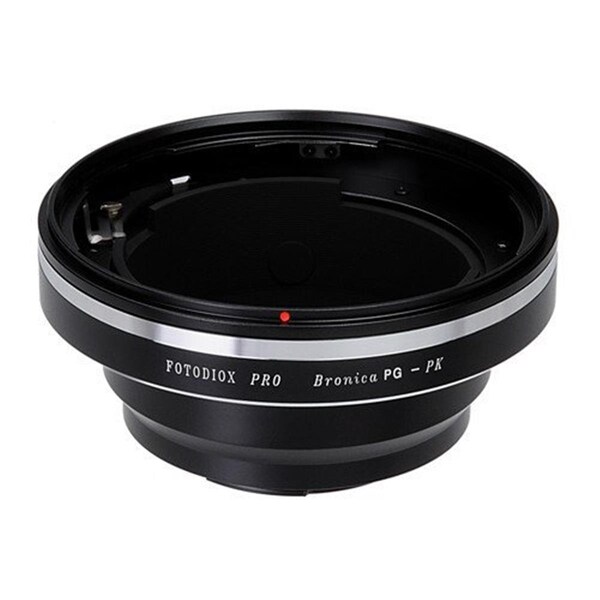 Fotodiox Pro Lens Mount Adapter - Bronica GS-1 Mount SLR Lenses To Pentax K Mount SLR Camera Body - PG-PK-PRO