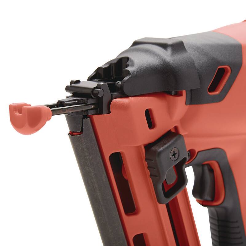 Batería de iones de litio Paslode para clavadora inalámbrica angulada de aire terminado de calibre 16 - 916200