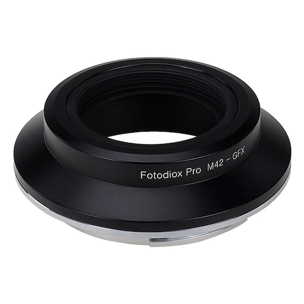Fotodiox Pro Lens Mount Adapter for M42 Screw Mount SLR to Fujifilm G-Mount GFX - M42-GFX-PRO