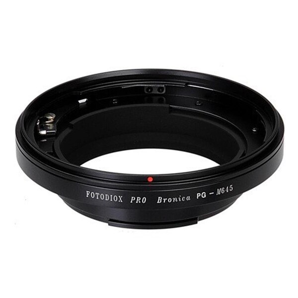 Fotodiox Pro Lens Mount Adapter - Bronica GS-1 Mount SLR Lens To to Mamiya 645 Mount SLR Camera Body - PG-M645-PRO