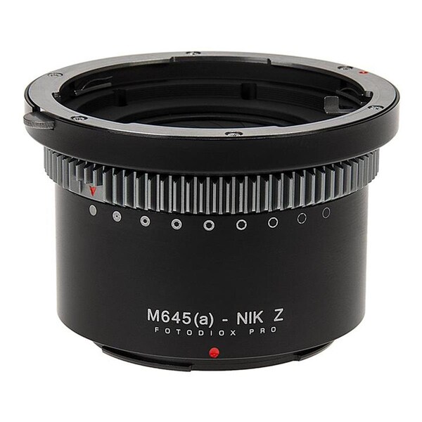 Fotodiox Mamiya 645 Mount Lens Mount Adapter for Nikon Camera Bodies - M645A-NIKZ-PRO