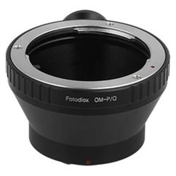 Fotodiox Lens Mount Adapter - Olympus Zuiko 35 mm SLR Lens To Pentax Q Mount Mirrorless Camera Bodies - OM35-PQ