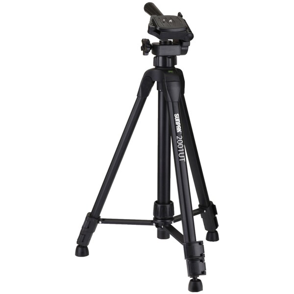 Sunpak Lightweight 3-Way Tripod w/18.5" Folded Height and 49" Extended Height - 620-020