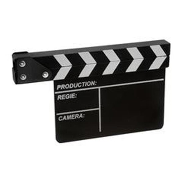 Fotodiox Fotodiox ClapBoard Movie Clapboard ; Production Slate; Directors Slate Board - 8 x 10.5 in. - CLAPBOARD
