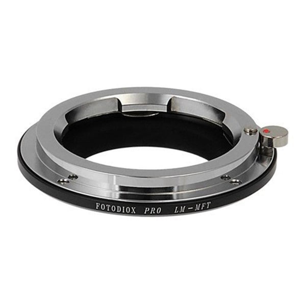 Fotodiox Pro Lens Mount Adapter - Leica M Rangefinder Lens To Micro Four Thirds Mount Mirrorless Camera Body - LM-MFT-P