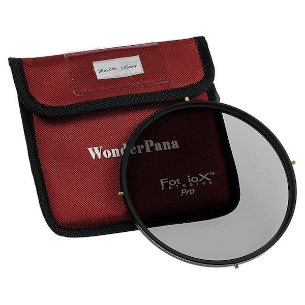 Fotodiox Fotodiox WndPn145-CPL Pro 145 mm Slim Circular Polarizer Filter - WNDPN145-CPL