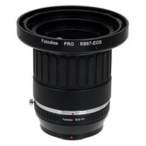 Fotodiox Pro Lens Mount Adapter - Mamiya RB67 Mount SLR Lens To Fujifilm X-Series Mirrorless Camera Body - RB75-EOS-FXRF