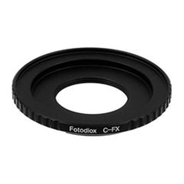 Fotodiox Lens Mount Adapter - C-Mount CCTV - Cine Lens To Fujifilm X-Series Mirrorless Camera Body - C-FXRF