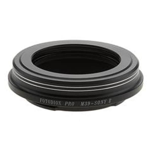 Fotodiox Pro Lens Mount Adapter - M39-L39 Screw Mount SLR Lens To Sony Alpha E-Mount Mirrorless Camera Body - M39-SNYE-P
