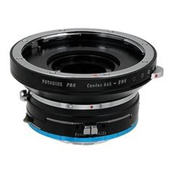 Fotodiox Pro Lens Mount Shift Adapter - Contax 645 Mount Lenses To Fujifilm X-Series Mirrorless Camera Body - C645-EOS-FXRF-P-SHFT