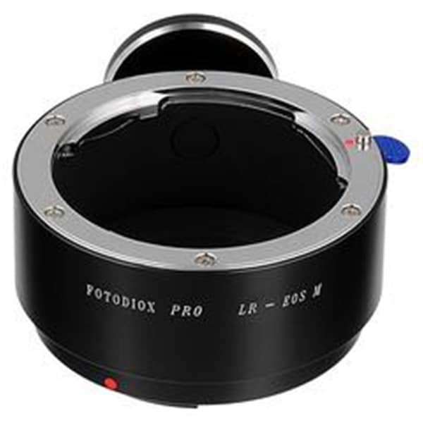 Fotodiox Pro Lens Mount Adapter - Leica R SLR Lens To Canon EOS M Mirrorless Camera Body - LR-EOSM-P