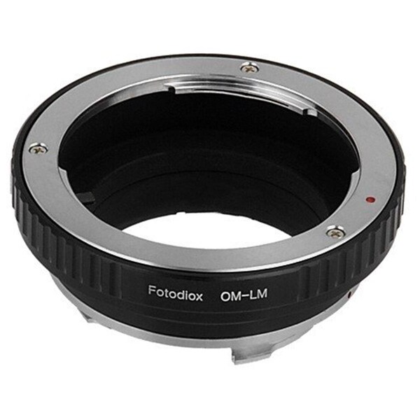Fotodiox Lens Mount Adapter - Olympus Zuiko 35 mm SLR Lens To Leica M Mount Rangefinder Camera Body - OM35-LM