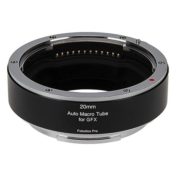 Fotodiox 20 mm Automatic Macro Extension Tube for Fujifilm Camera - MACROTUBE-AUTO-GFX20