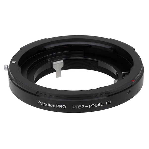 Fotodiox Pro Lens Mount Adapter - Pentax 6 x 7 Mount SLR Lens To to Pentax 645 Mount SLR Camera Body - P67-P645-PRO