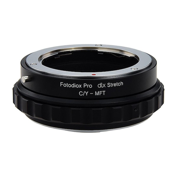 Fotodiox DLX Series Stretch Adapter Contax-Yashica Lens to Micro 4 by 3 Mount Mirrorless Camera Mount Adapter - CY-MFT-DLX-STRETCH