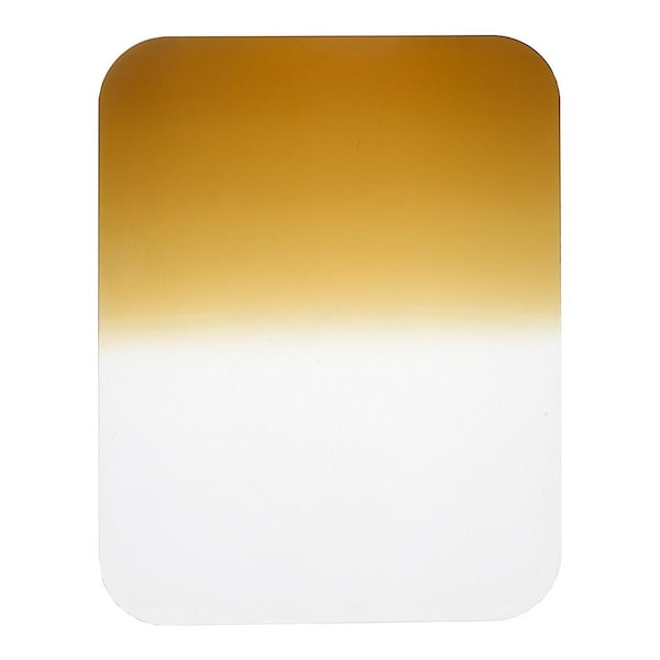 Fotodiox 6.6 x 8.5 in. Pro Graduated Density 0.6 Soft Edge Filter, Tobacco - 6X8-ND-0.6SE-SEPIA