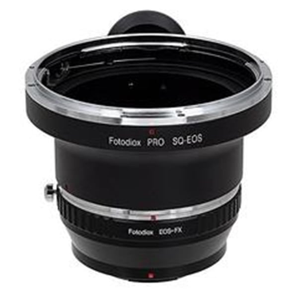 Fotodiox Pro Lens Mount Adapter - Bronica SQ Mount SLR Lens To Fujifilm X-Series Mirrorless Camera Body - SQ-EOS-FXRF