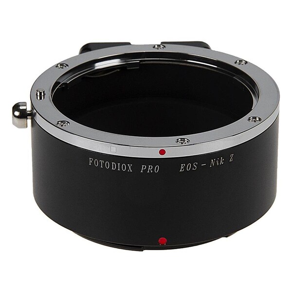 Fotodiox Lens Mount Adapter with Canon EOS DSLR Lenses - EOS-NIKZ-PRO