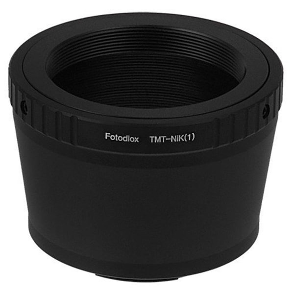 Fotodiox Lens Mount Adapter - T-Mount Screw Mount Lens To Nikon 1-Series Mirrorless Camera Body - T2-N1