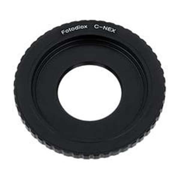 Fotodiox Lens Mount Adapter - C-Mount CCTV - Cine Lens To Sony Alpha E-Mount Mirrorless Camera Body - C-SNYE