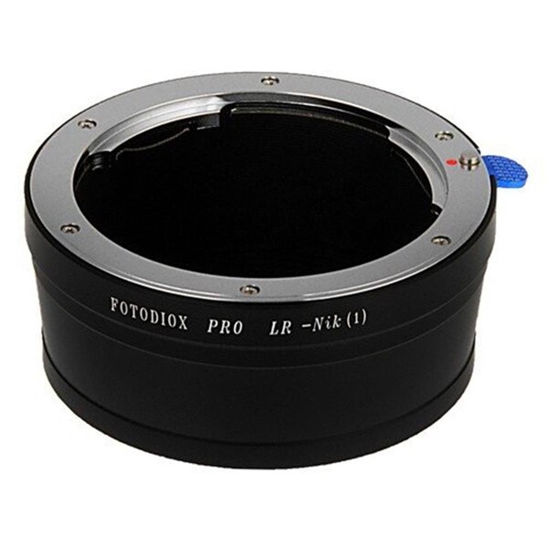 Fotodiox Pro Lens Mount Adapter - Leica R SLR Lens To Nikon 1-Series Mirrorless Camera Body - LR-N1-P