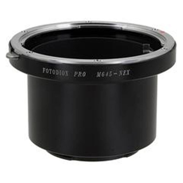 Fotodiox Pro Lens Mount Adapter - Mamiya 645 Mount Lenses To Sony Alpha E-Mount Mirrorless Camera Body - M645-SNYE-P