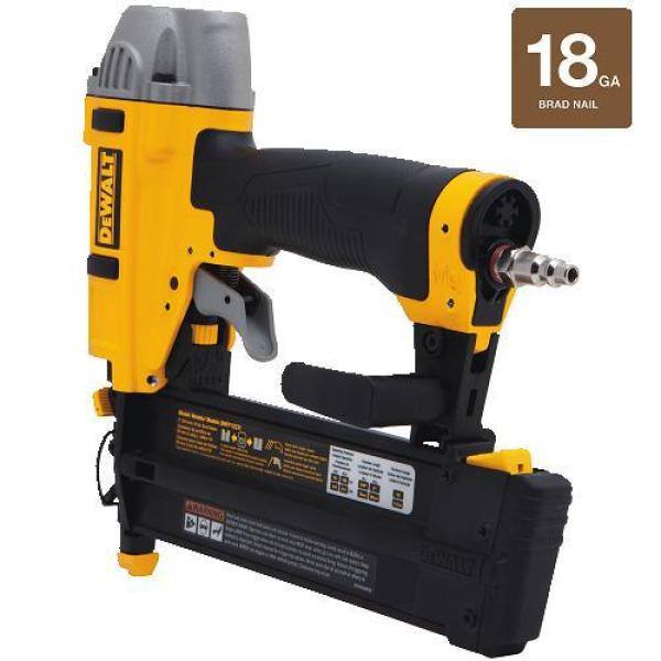 DEWALT Clavadora neumática de 18 calibres de 2 pulgadas con estuche de transporte - DWFP12231