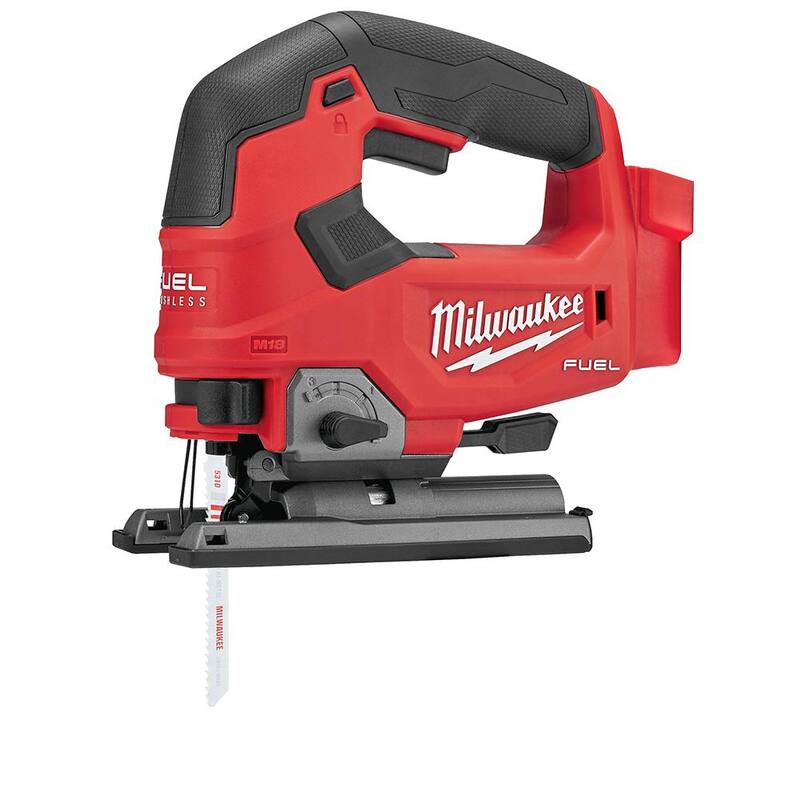 Milwaukee M18 FUEL 18-Volt Lithium-Ion Brushless Gen II 18-Gauge Cordless Brad Nailer/Jig Saw with Router Combo Kit (3 Herramientas) - 2746-20-2723-20-2737-20