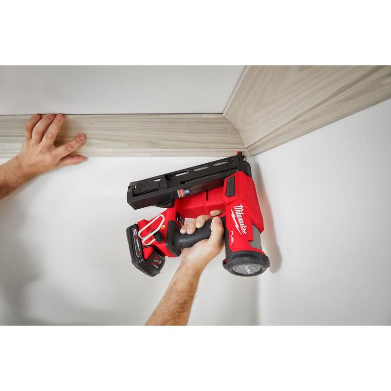 Milwaukee M18 FUEL 18-Volt Lithium-Ion Brushless Cordless Gen II 16GA Finish Nailer Tool-Only w/Clear Anti Scratch Safety Glasses - 2841-20-48-73-2010

Clavadora de acabado Milwaukee M18 FUEL de 18 voltios, sin escobillas, de ion de litio, inalámbrica, de 16GA Gen II, solo herramienta con lentes de seguridad transparentes antirrayaduras - 2841-20-48-73-2010
