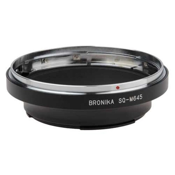 Fotodiox Pro Lens Mount Adapter - Bronica SQ Mount Lens To to Mamiya 645 Mount SLR Camera Body - SQ-M645-PRO