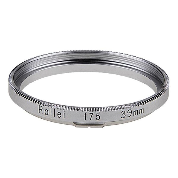 Fotodiox 49 mm Filter Adapter Ring for Rolleiflex Bayonet - STEP-RING-ROLLEI-BIV-49MM