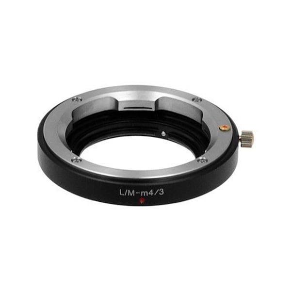 Fotodiox Lens Mount Adapter - Leica M Rangefinder Lens To Micro Four Thirds Mount Mirrorless Camera Body - LM-MFT