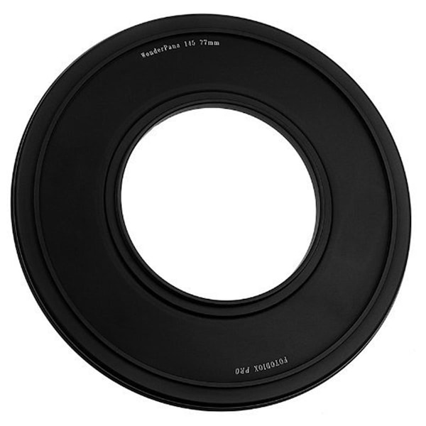 Fotodiox WonderPana Step-Up Ring from Pro - Anodized Black Metal Step Up Ring for 82 mm Thread To Filters - WP145-STEPUP-82MM