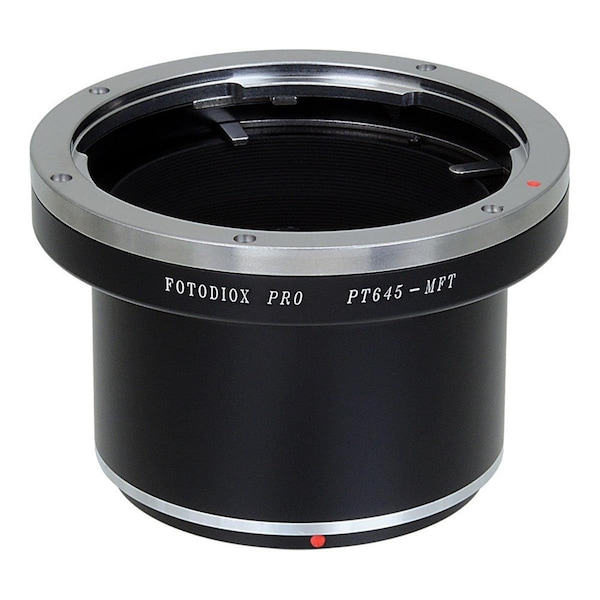 Fotodiox Pro Lens Mount Adapter - Pentax 645 Mount Lenses To Micro Four Thirds Mount Mirrorless Camera Body - PK645-MFT-P