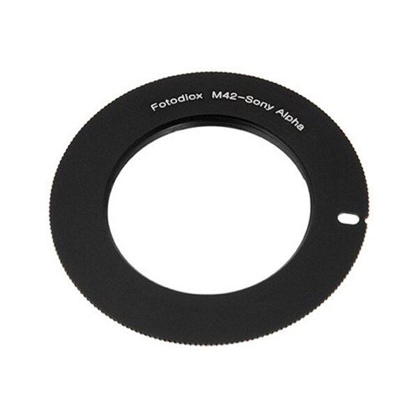 Fotodiox Lens Mount Adapter - M42 Type 1 Lens To Sony Alpha A-Mount SLR Camera Body - M42-SNYA