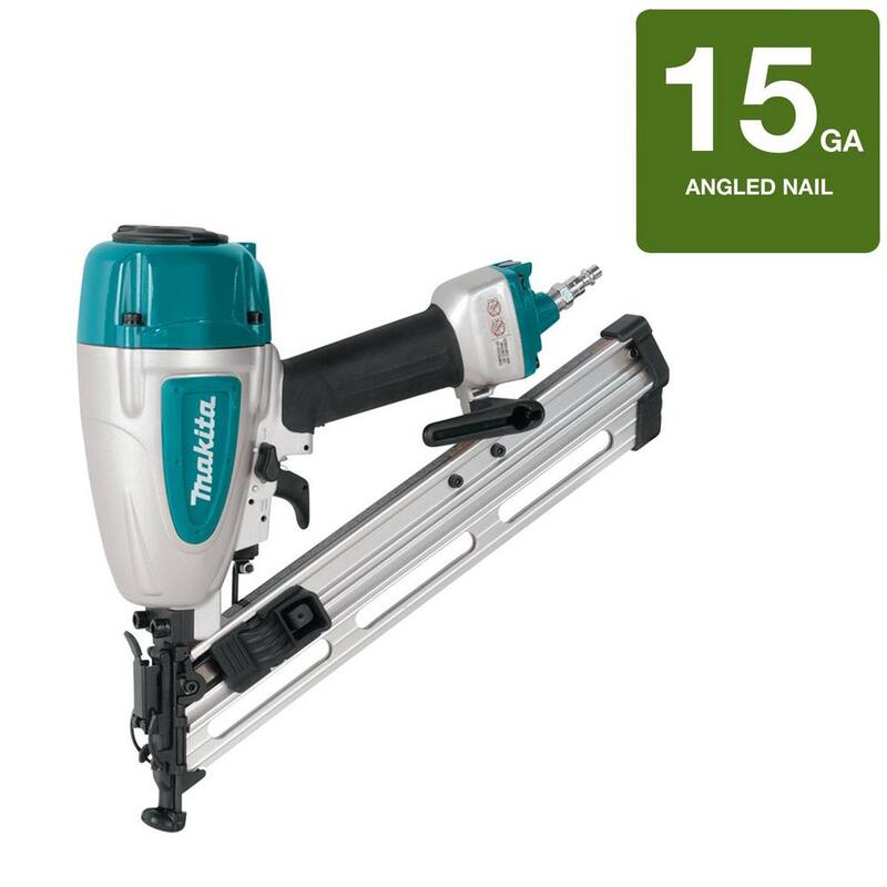 Clavadora de acabado angular de calibre 15 de Makita de 2-1/2 pulgadas de aire comprimido - AF635