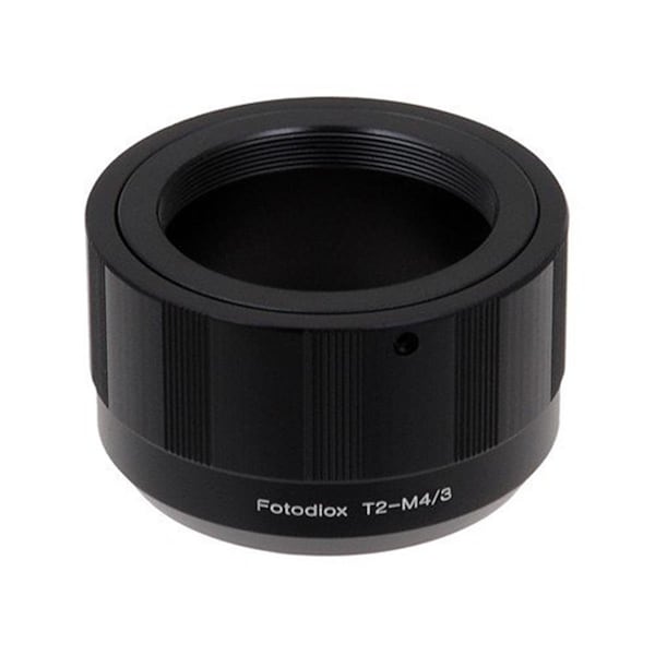 Fotodiox Lens Mount Adapter - T-Mount Screw Mount SLR Lens To Micro Four Thirds Mount Mirrorless Camera Body - T2-MFT