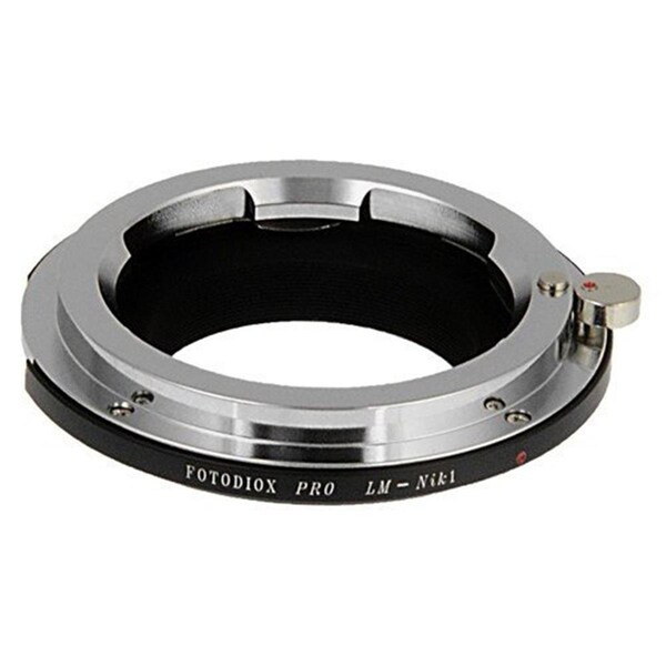 Fotodiox Pro Lens Mount Adapter - Leica M Rangefinder Lens To Nikon 1-Series Mirrorless Camera Body - LM-N1-P