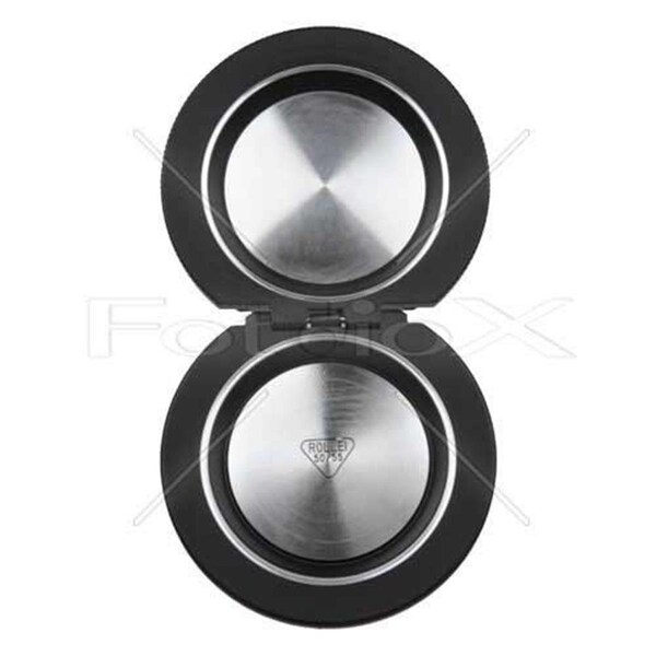 Fotodiox Pro Lens Cap for Rollei TLR Camera with Bay IV F4 Take Lens, Matte Black - CAP-ROL-B4F4