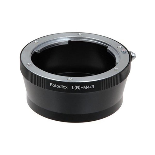 Fotodiox Lens Mount Adapter - Leica R SLR Lens To Micro Four Thirds Mount Mirrorless Camera Body - LR-MFT